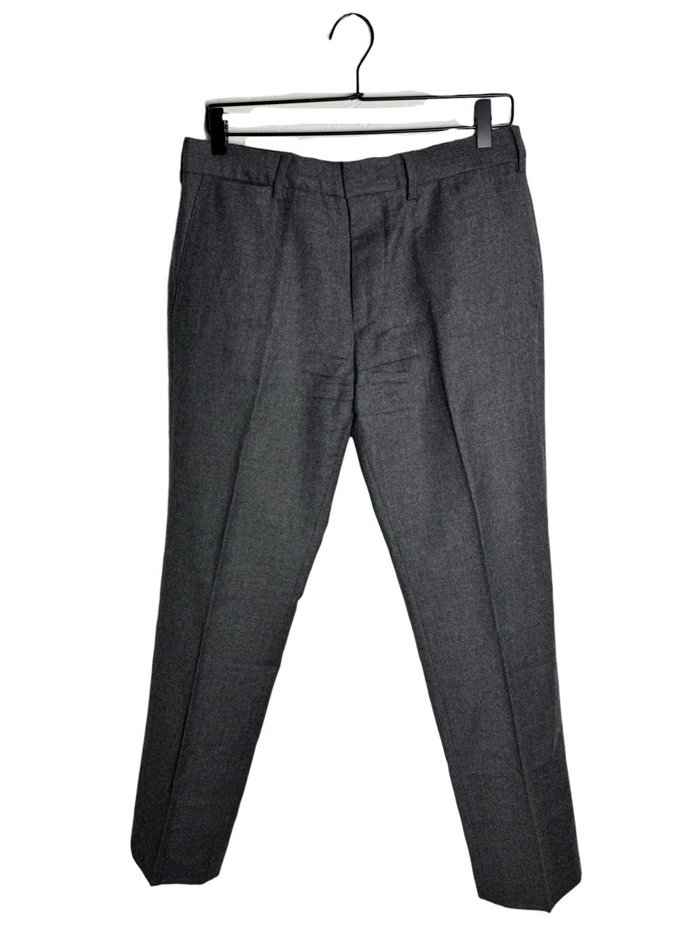 Club Monaco Davis Slim Fit 100% Wool Dress Pants Gray Trousers 30x32 Men's